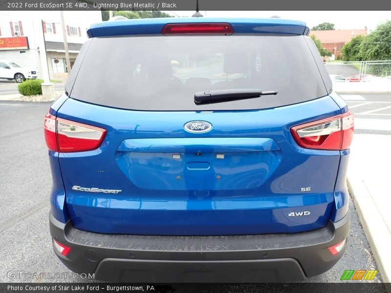 Lightning Blue Metallic / Black 2022 Ford EcoSport SE 4WD
