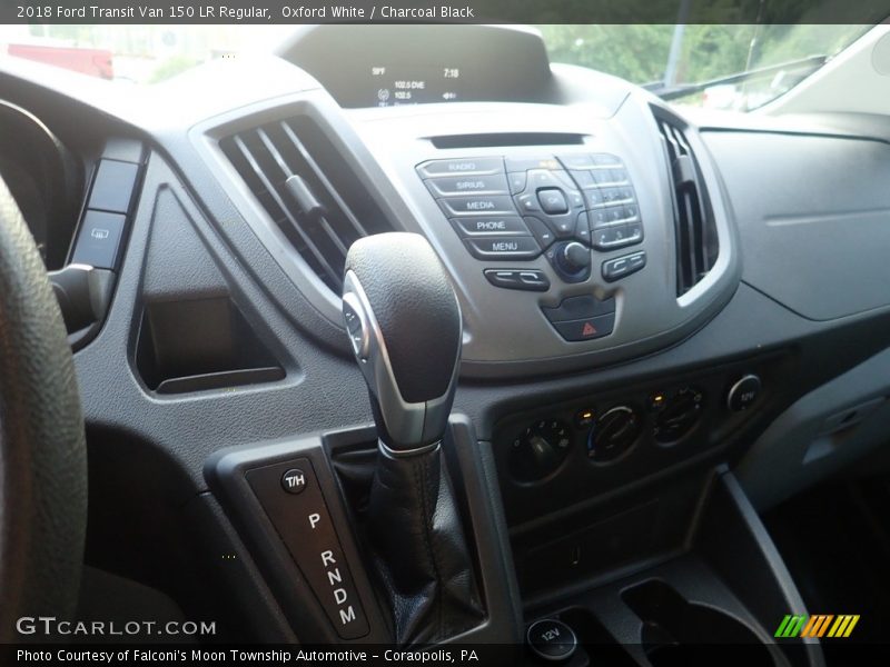 Oxford White / Charcoal Black 2018 Ford Transit Van 150 LR Regular