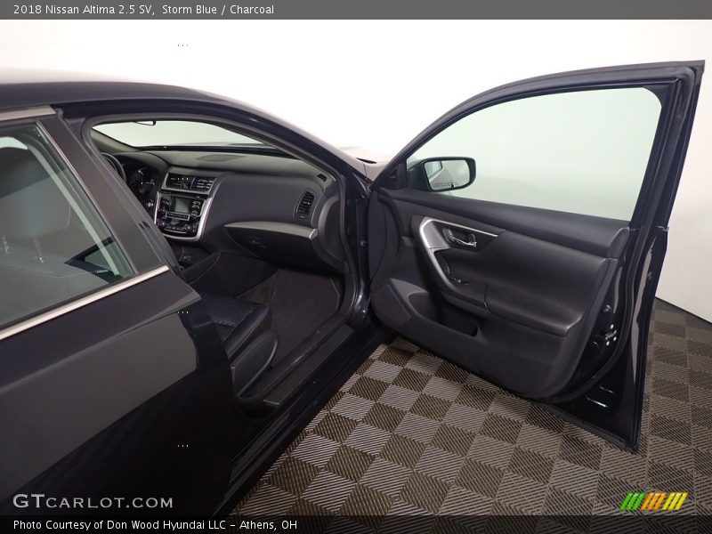 Storm Blue / Charcoal 2018 Nissan Altima 2.5 SV