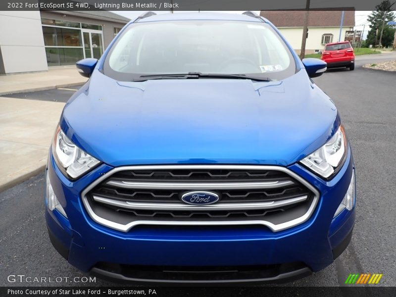 Lightning Blue Metallic / Black 2022 Ford EcoSport SE 4WD