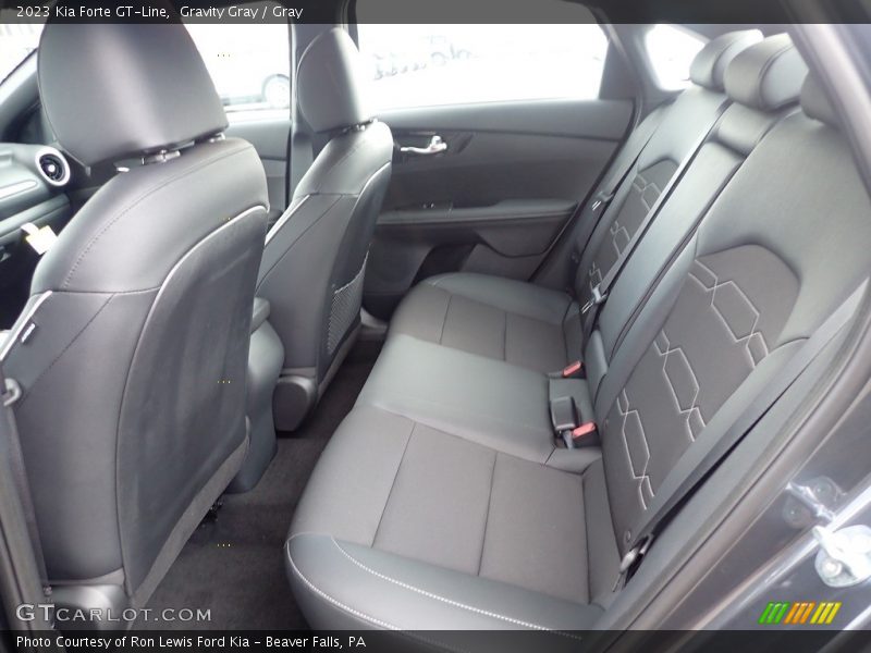 Rear Seat of 2023 Forte GT-Line