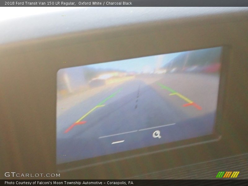 Oxford White / Charcoal Black 2018 Ford Transit Van 150 LR Regular