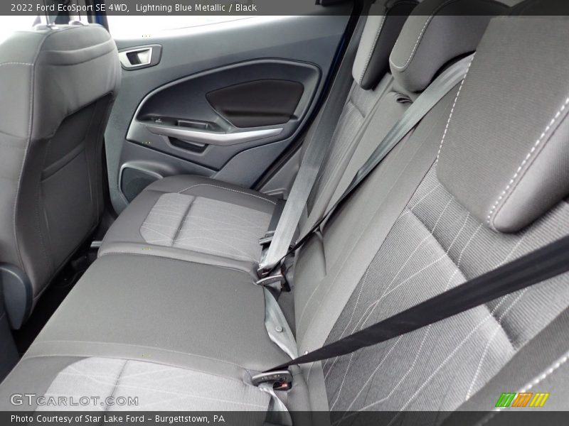 Rear Seat of 2022 EcoSport SE 4WD