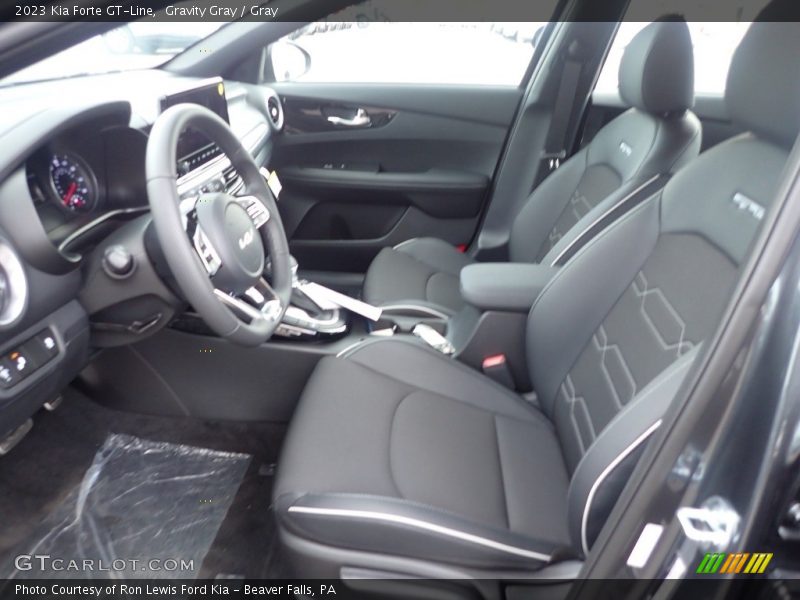  2023 Forte GT-Line Gray Interior