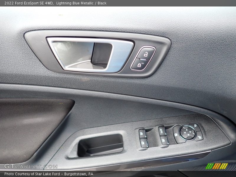 Lightning Blue Metallic / Black 2022 Ford EcoSport SE 4WD