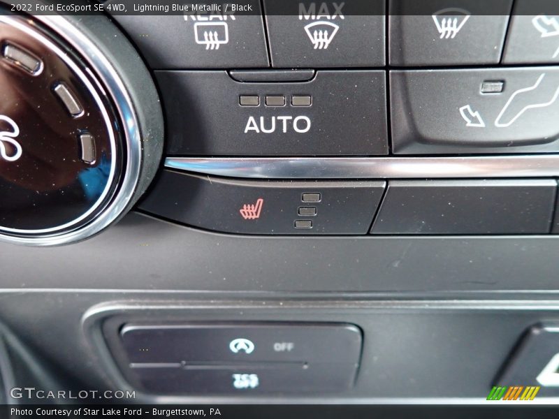 Lightning Blue Metallic / Black 2022 Ford EcoSport SE 4WD