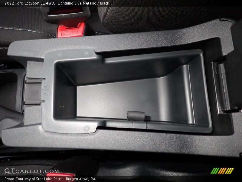 Lightning Blue Metallic / Black 2022 Ford EcoSport SE 4WD