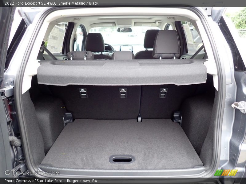 Smoke Metallic / Black 2022 Ford EcoSport SE 4WD