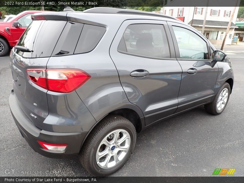 Smoke Metallic / Black 2022 Ford EcoSport SE 4WD