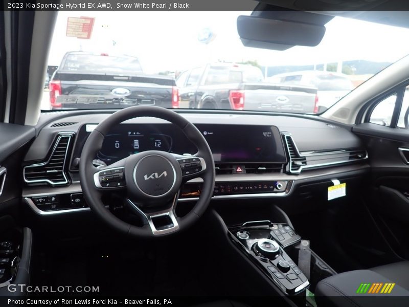 Dashboard of 2023 Sportage Hybrid EX AWD