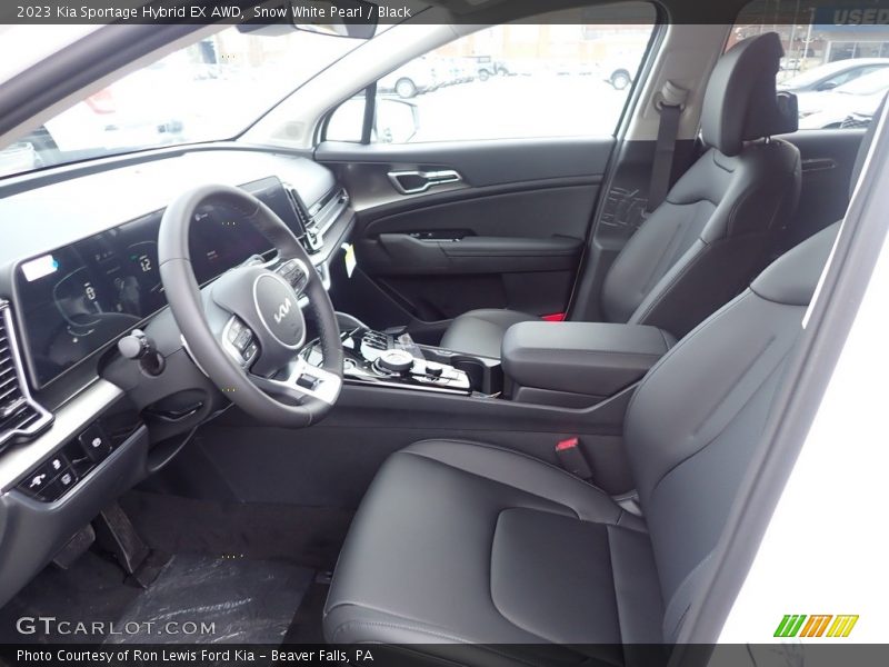  2023 Sportage Hybrid EX AWD Black Interior