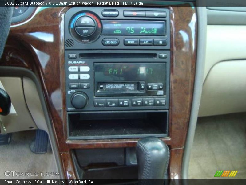 Regatta Red Pearl / Beige 2002 Subaru Outback 3.0 L.L.Bean Edition Wagon