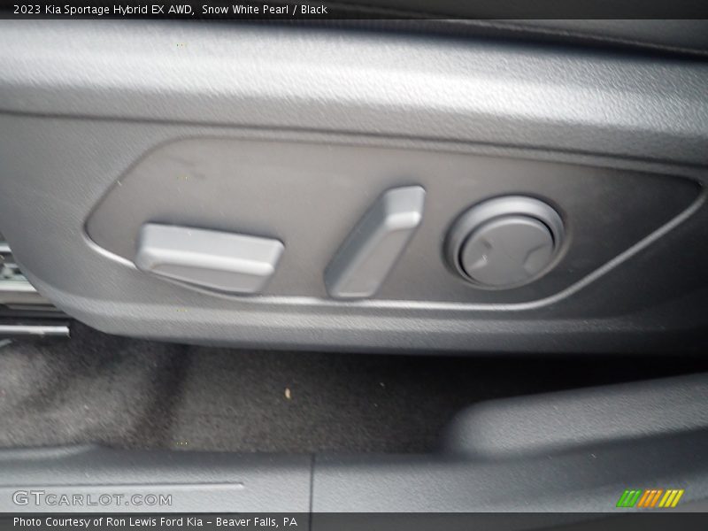 Snow White Pearl / Black 2023 Kia Sportage Hybrid EX AWD