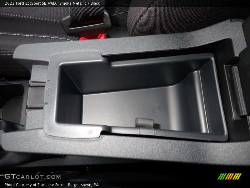Smoke Metallic / Black 2022 Ford EcoSport SE 4WD