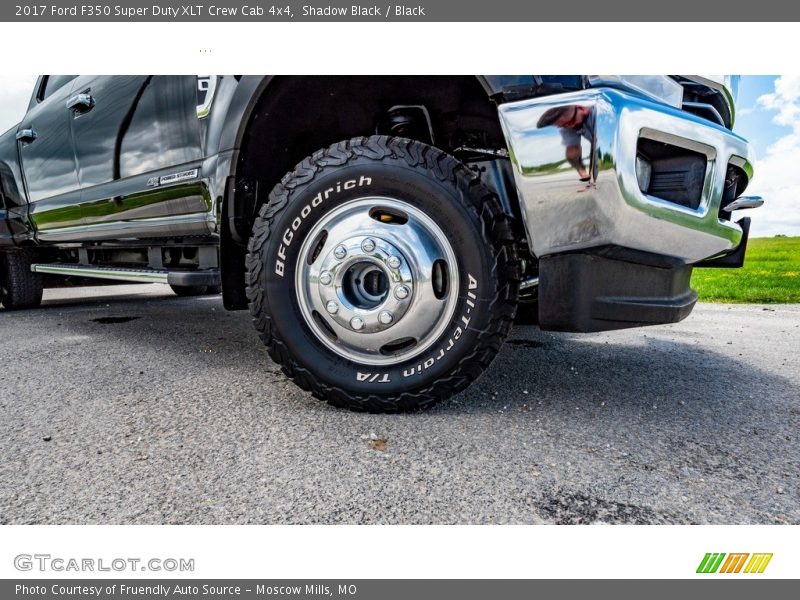Shadow Black / Black 2017 Ford F350 Super Duty XLT Crew Cab 4x4