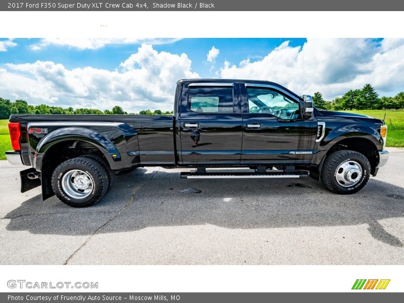Shadow Black / Black 2017 Ford F350 Super Duty XLT Crew Cab 4x4