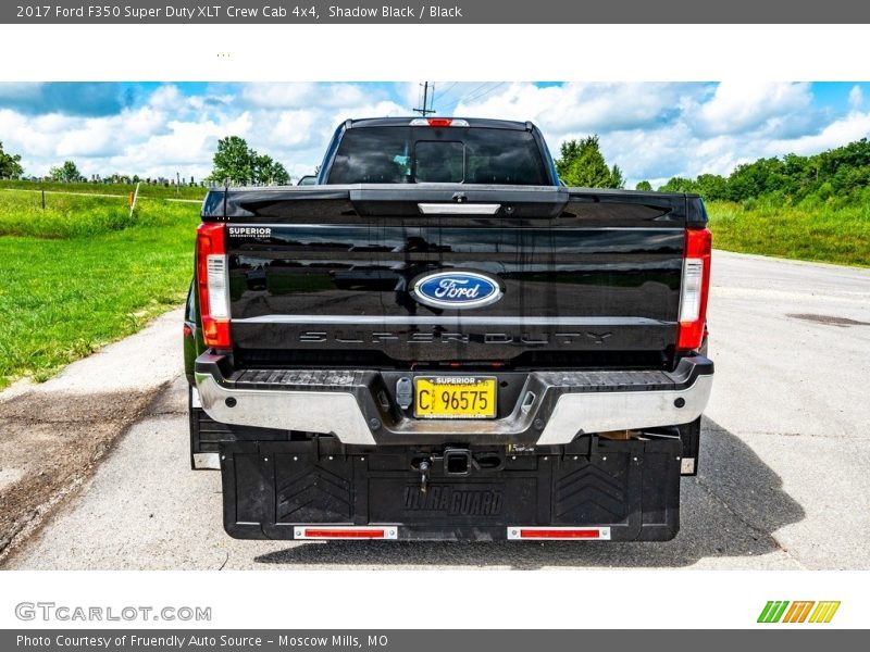Shadow Black / Black 2017 Ford F350 Super Duty XLT Crew Cab 4x4