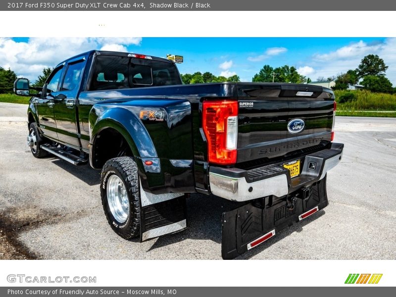 Shadow Black / Black 2017 Ford F350 Super Duty XLT Crew Cab 4x4