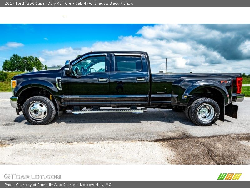 Shadow Black / Black 2017 Ford F350 Super Duty XLT Crew Cab 4x4