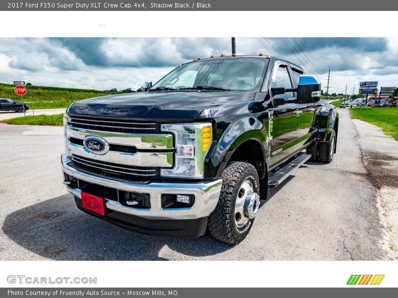 Shadow Black / Black 2017 Ford F350 Super Duty XLT Crew Cab 4x4