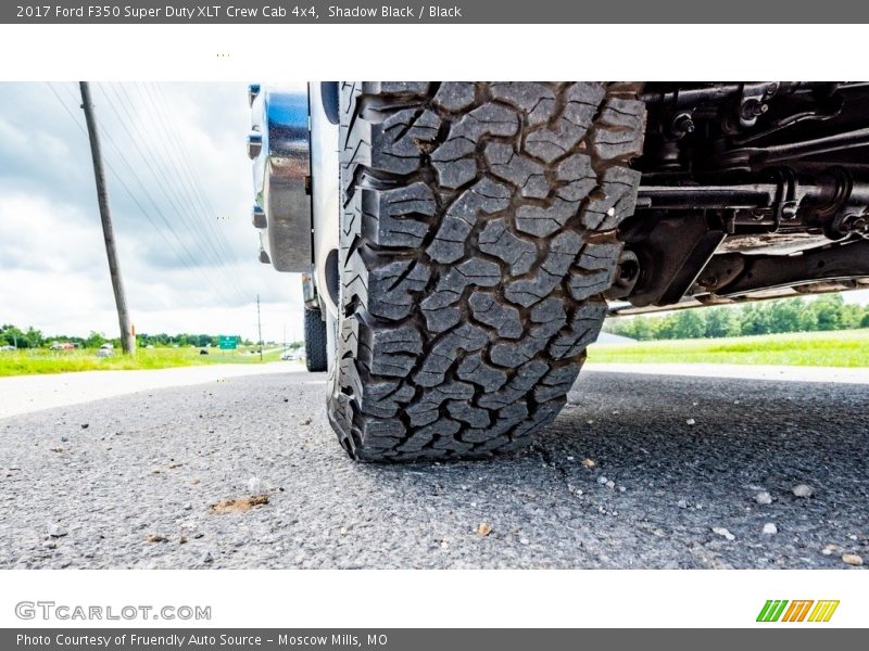 Shadow Black / Black 2017 Ford F350 Super Duty XLT Crew Cab 4x4