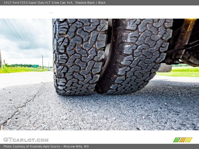 Shadow Black / Black 2017 Ford F350 Super Duty XLT Crew Cab 4x4
