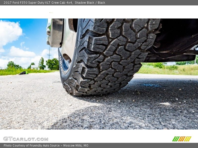 Shadow Black / Black 2017 Ford F350 Super Duty XLT Crew Cab 4x4