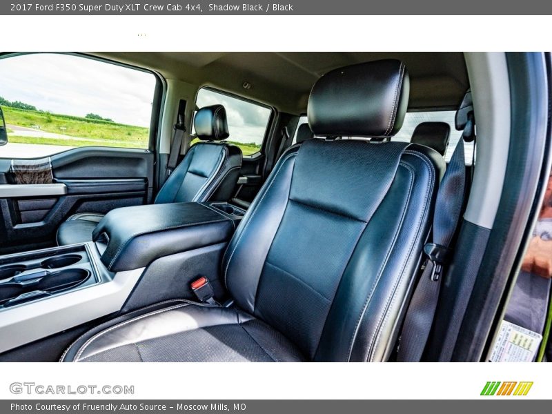 Shadow Black / Black 2017 Ford F350 Super Duty XLT Crew Cab 4x4