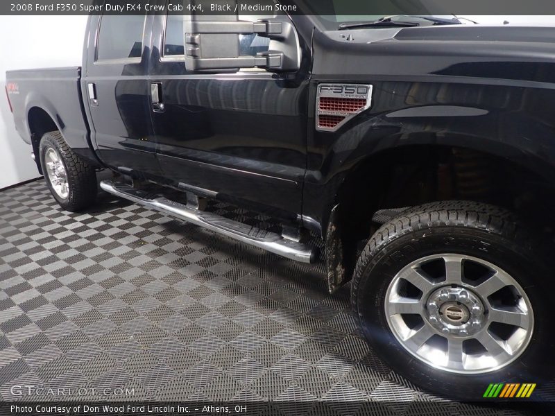 Black / Medium Stone 2008 Ford F350 Super Duty FX4 Crew Cab 4x4