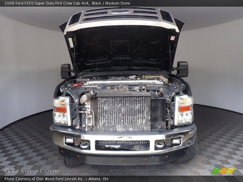 Black / Medium Stone 2008 Ford F350 Super Duty FX4 Crew Cab 4x4