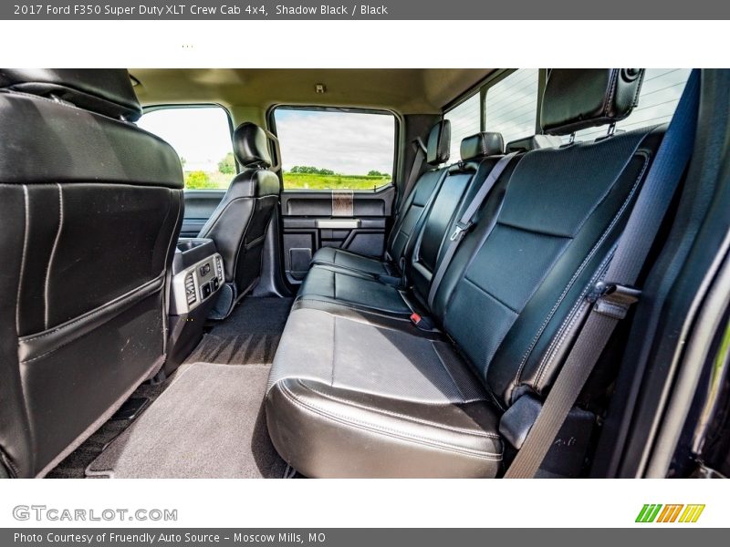 Shadow Black / Black 2017 Ford F350 Super Duty XLT Crew Cab 4x4