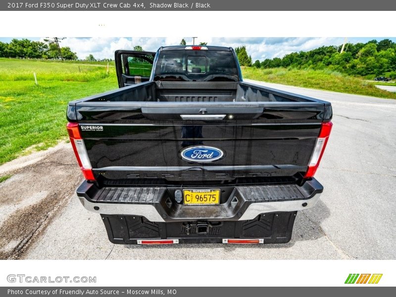 Shadow Black / Black 2017 Ford F350 Super Duty XLT Crew Cab 4x4