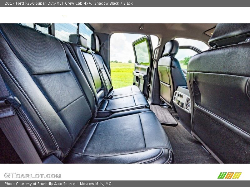 Shadow Black / Black 2017 Ford F350 Super Duty XLT Crew Cab 4x4