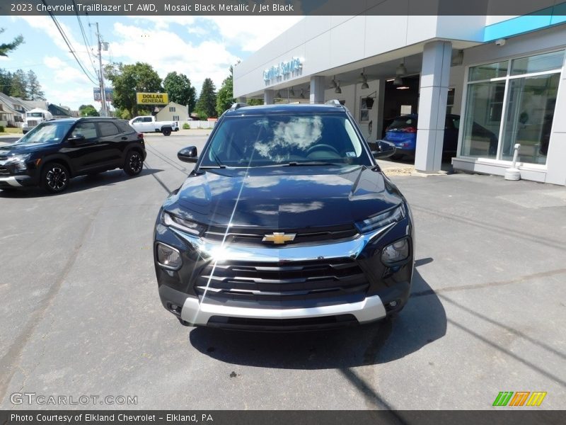 Mosaic Black Metallic / Jet Black 2023 Chevrolet TrailBlazer LT AWD