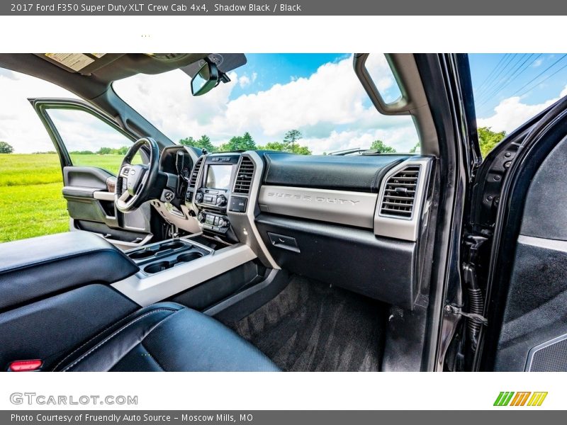 Shadow Black / Black 2017 Ford F350 Super Duty XLT Crew Cab 4x4