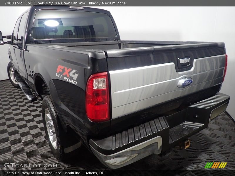 Black / Medium Stone 2008 Ford F350 Super Duty FX4 Crew Cab 4x4