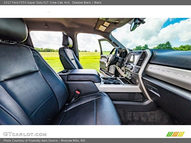 Shadow Black / Black 2017 Ford F350 Super Duty XLT Crew Cab 4x4