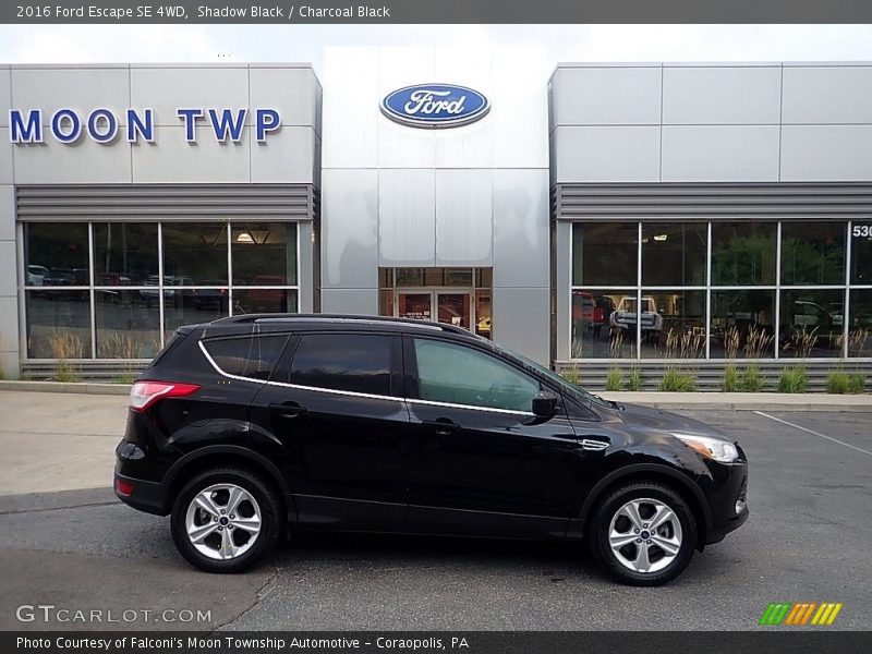 Shadow Black / Charcoal Black 2016 Ford Escape SE 4WD