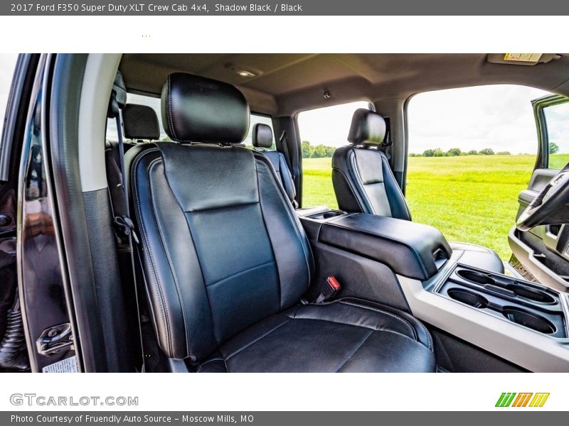 Shadow Black / Black 2017 Ford F350 Super Duty XLT Crew Cab 4x4