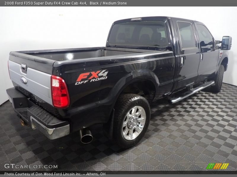 Black / Medium Stone 2008 Ford F350 Super Duty FX4 Crew Cab 4x4