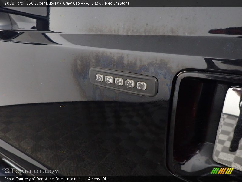 Black / Medium Stone 2008 Ford F350 Super Duty FX4 Crew Cab 4x4