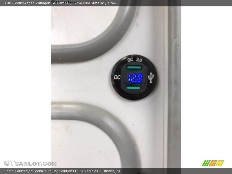 Dove Blue Metallic / Grey 1987 Volkswagen Vanagon GL Camper