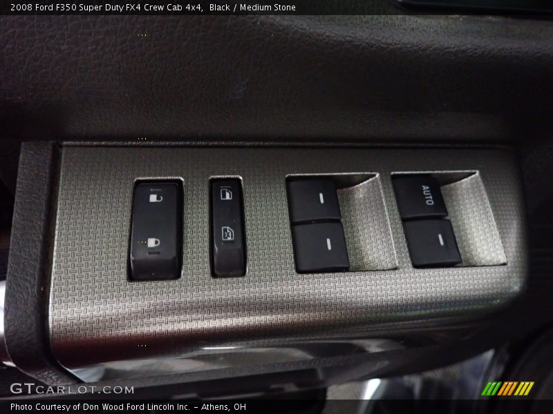 Black / Medium Stone 2008 Ford F350 Super Duty FX4 Crew Cab 4x4