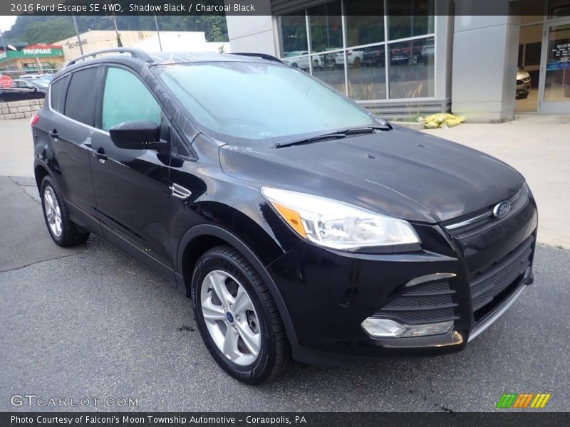 Shadow Black / Charcoal Black 2016 Ford Escape SE 4WD