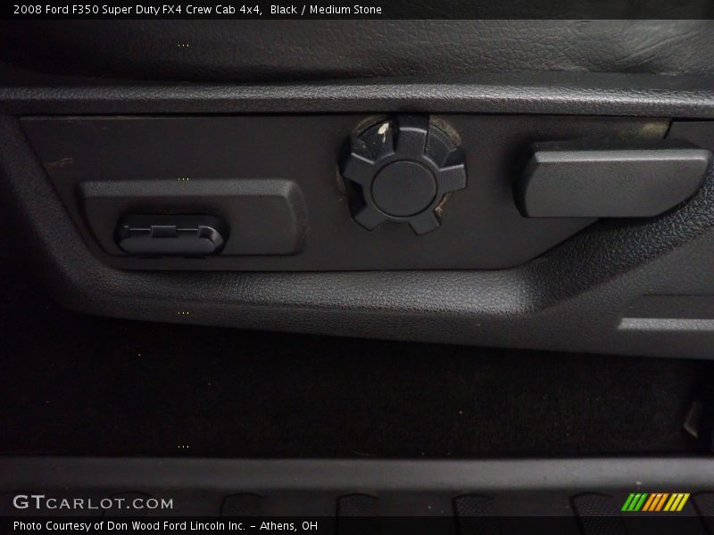 Black / Medium Stone 2008 Ford F350 Super Duty FX4 Crew Cab 4x4