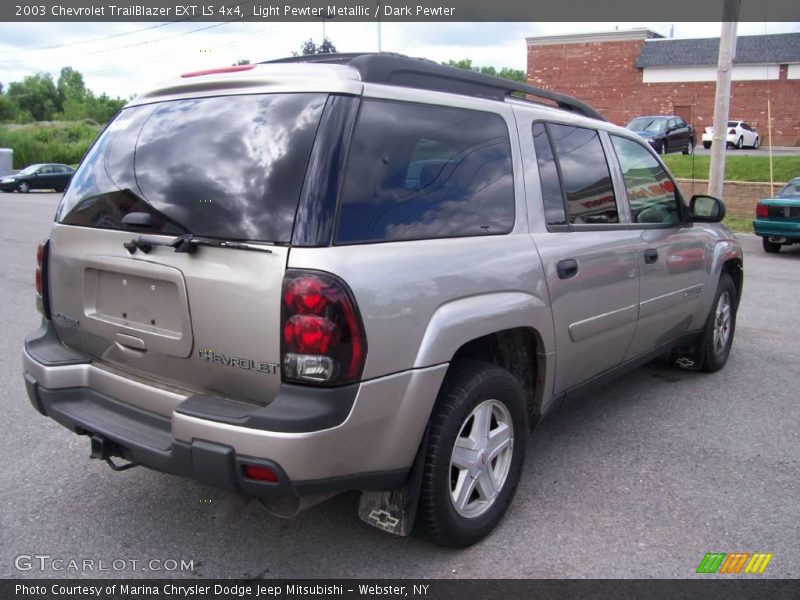 Light Pewter Metallic / Dark Pewter 2003 Chevrolet TrailBlazer EXT LS 4x4