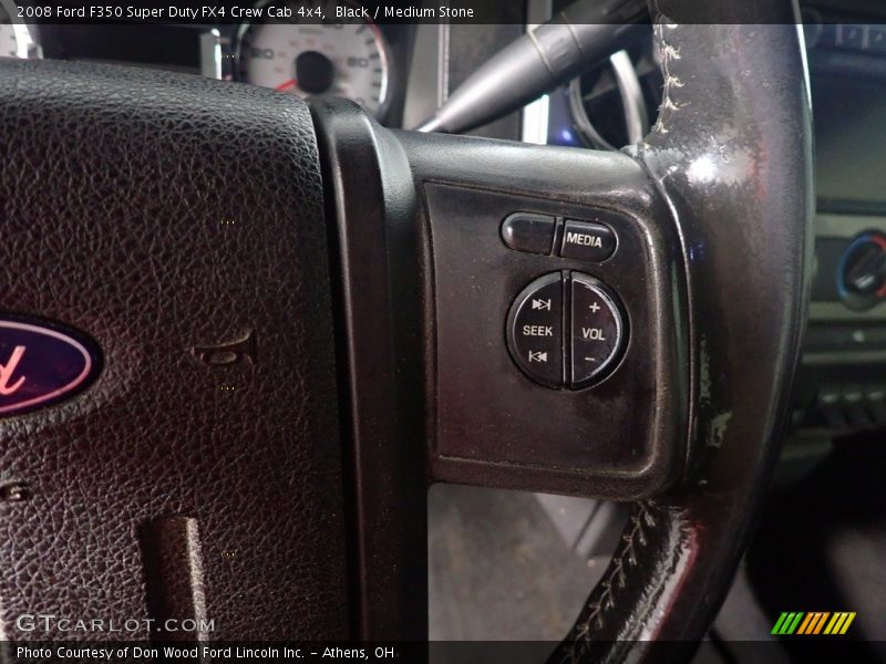 Black / Medium Stone 2008 Ford F350 Super Duty FX4 Crew Cab 4x4