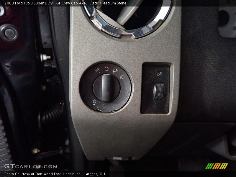 Black / Medium Stone 2008 Ford F350 Super Duty FX4 Crew Cab 4x4