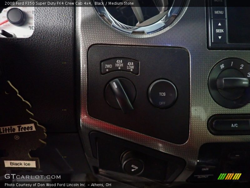 Black / Medium Stone 2008 Ford F350 Super Duty FX4 Crew Cab 4x4