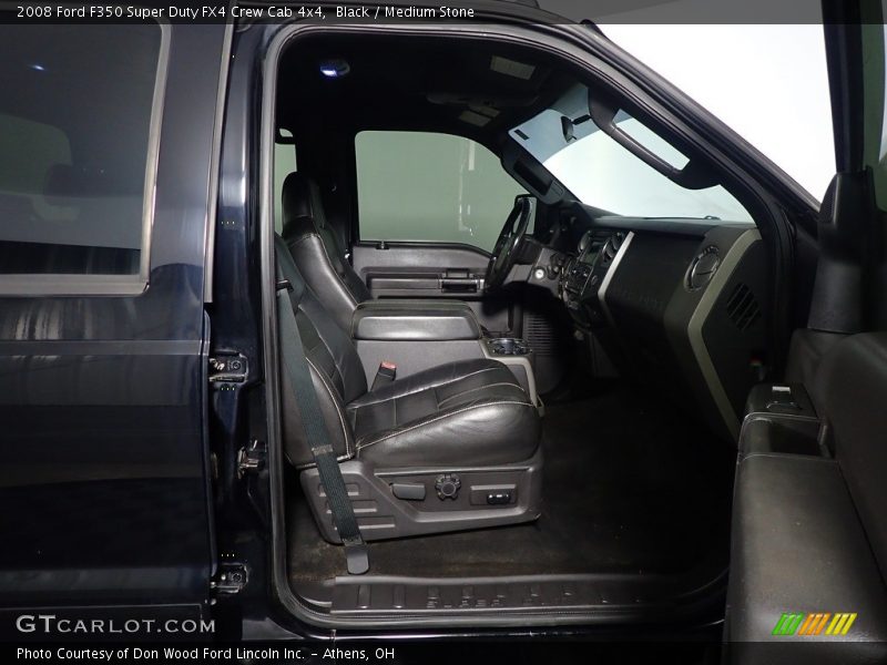 Black / Medium Stone 2008 Ford F350 Super Duty FX4 Crew Cab 4x4